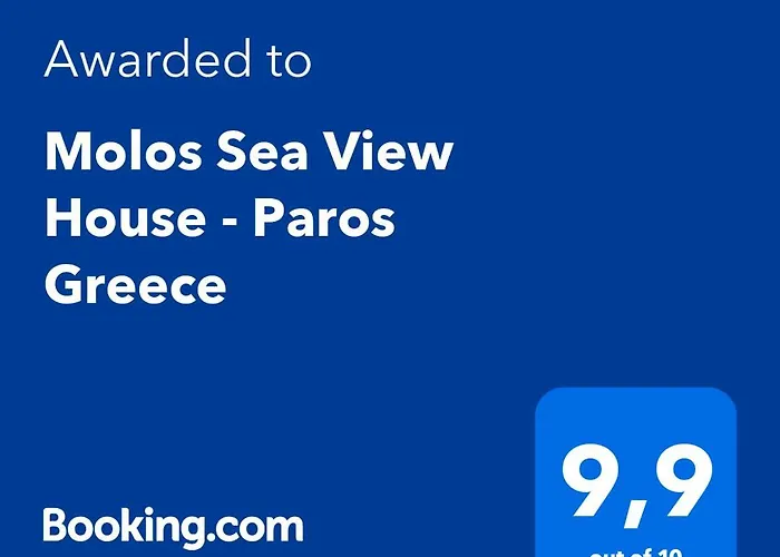 Molos Sea View House - Paros Greece Σπίτι διακοπών Μώλος Πάρου